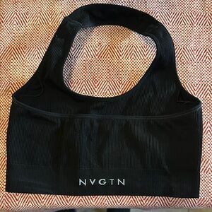 NVGTN Black Sports Bra